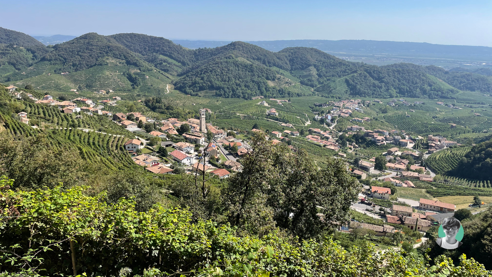 Sulle rive di Valdobbiadene.